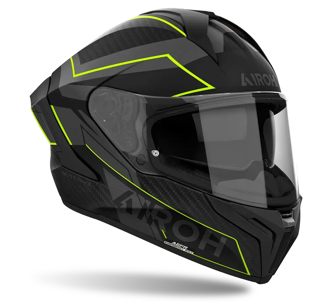 AIROH MATRYX SENTINEL YELLOW MATT