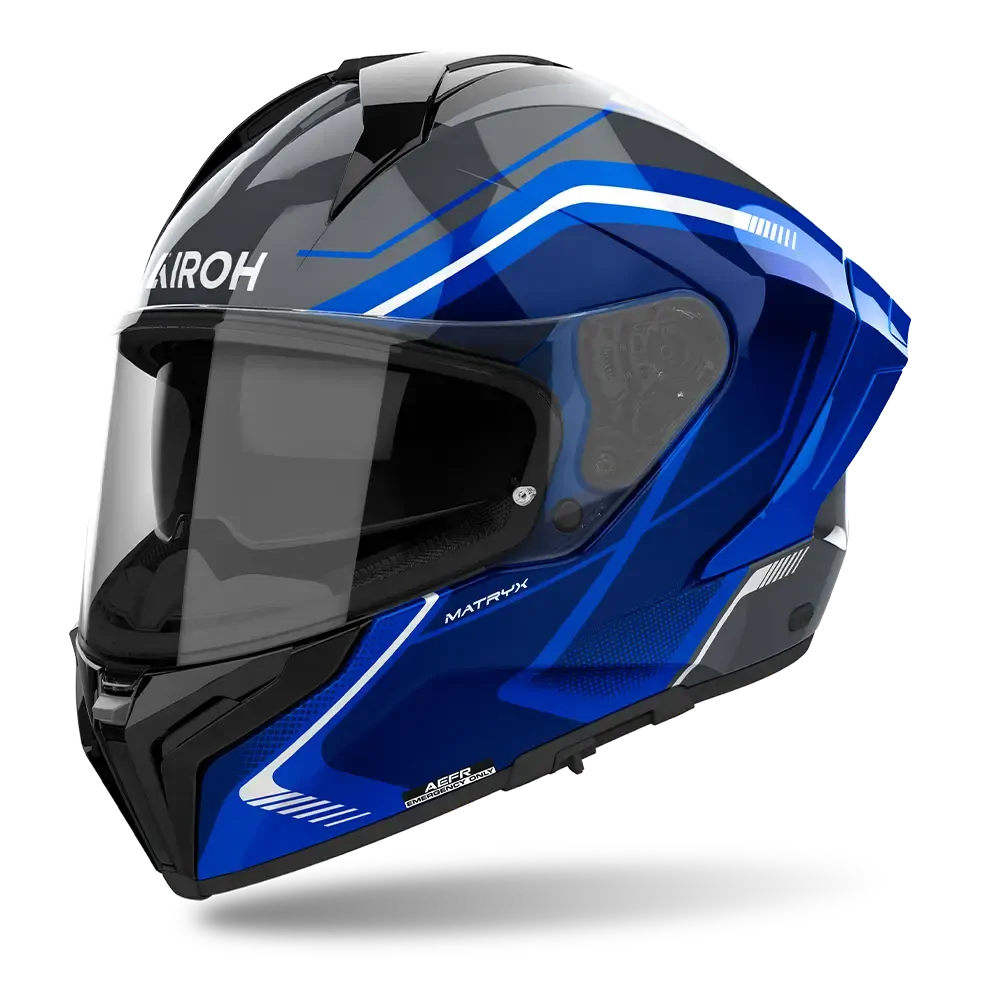 AIROH MATRYX WIDE BLUE GLOSS