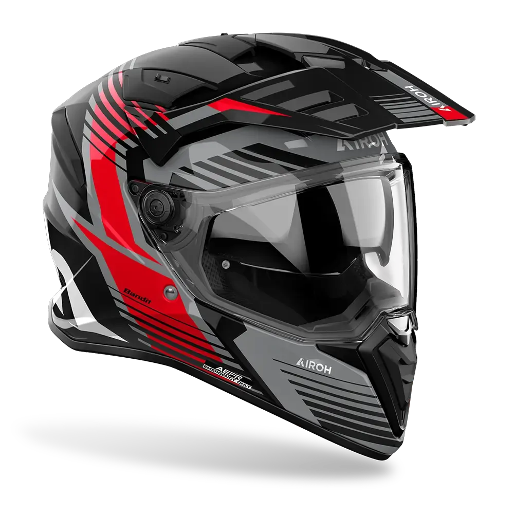 AIROH BANDIT SPICY RED GLOSS