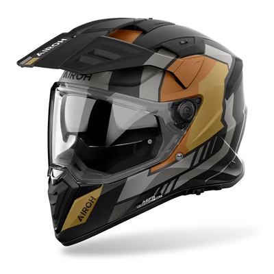 AIROH BANDIT HORN GOLD MATT