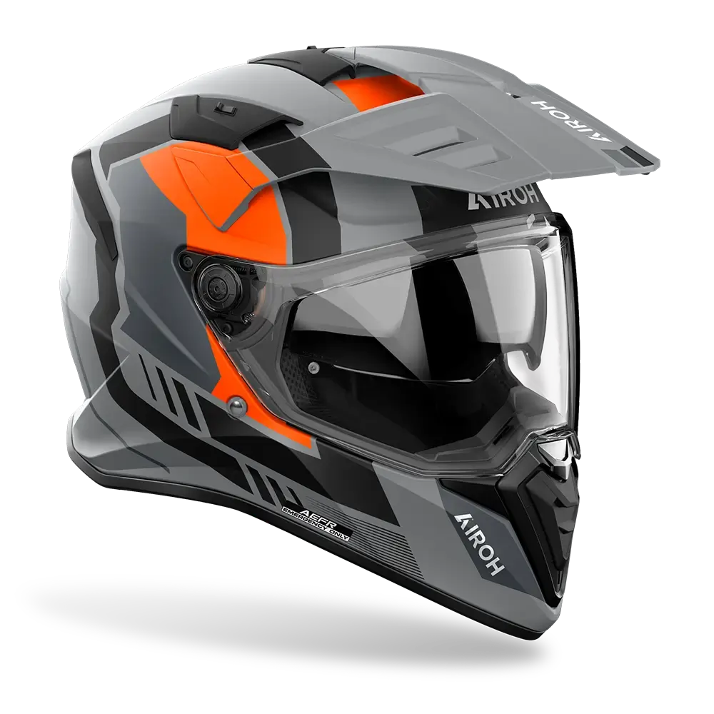AIROH BANDIT HORN ORANGE MATT
