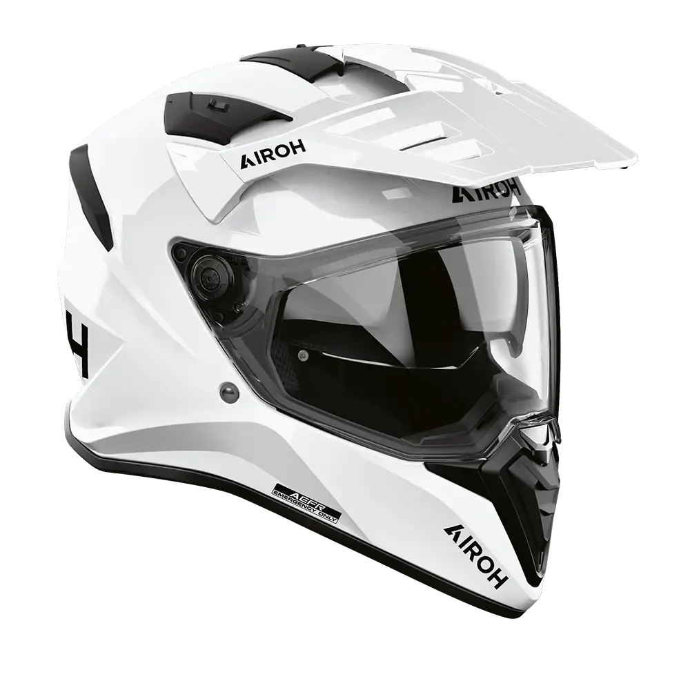 AIROH BANDIT GLOSS WHITE