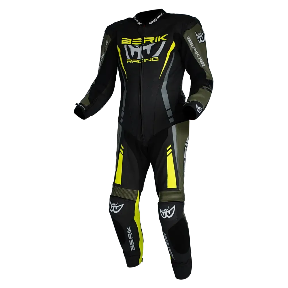 BERIK SICILY SUIT BLACK / ARMY / HI-VIZ