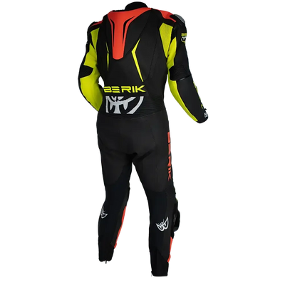 BERIK MUGELLO SUIT BLACK / HI-VIZ / RED