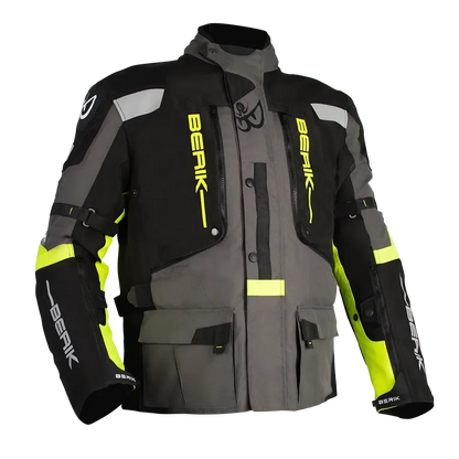 BERIK EXPLORER-ADV JACKET BLACK / GREY / HI-VIZ