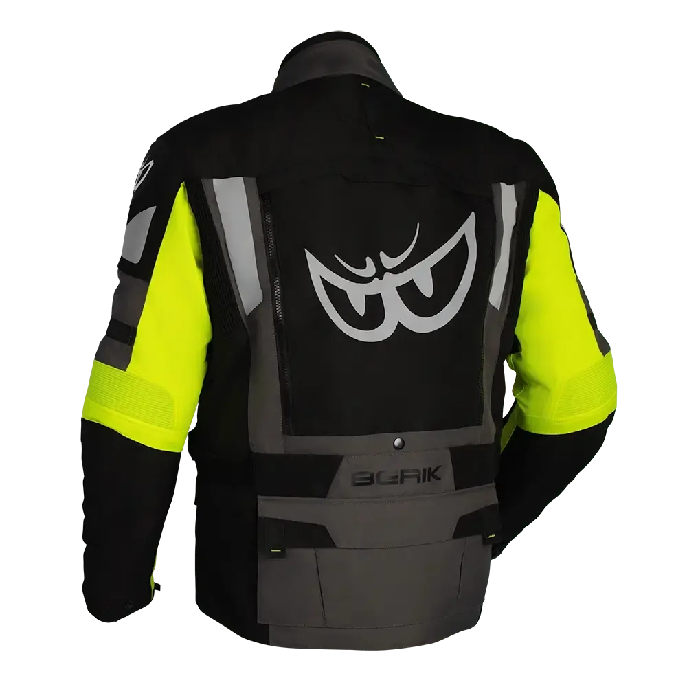 BERIK EXPLORER-ADV JACKET BLACK / GREY / HI-VIZ