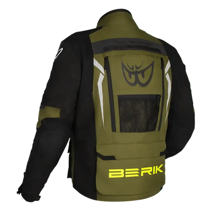 BERIK TRANSFORMER JACKET BLACK / GREEN
