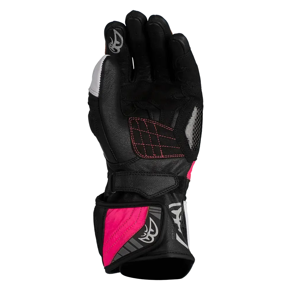 BERIK SP1 CARBON GLOVES BLACK / WHITE / PINK
