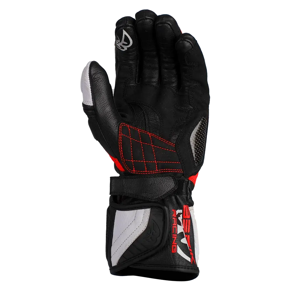 BERIK SP1 CARBON GLOVES BLACK / RED / WHITE