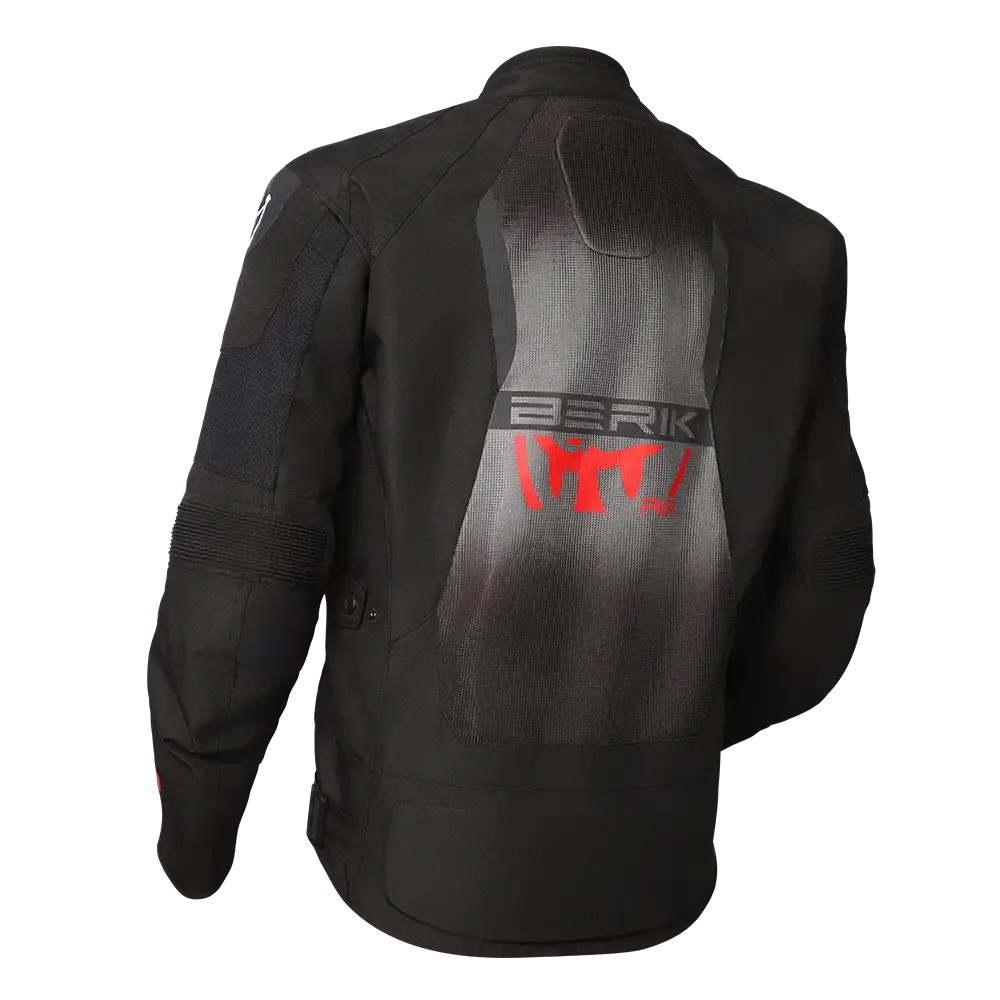 BERIK IMOLA JACKET BLACK / GREY / RED