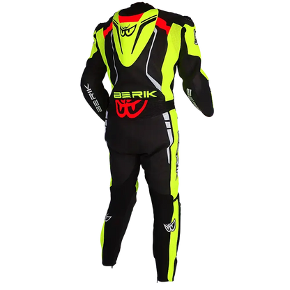 BERIK SICILY SUIT BLACK / HI-VIZ /RED