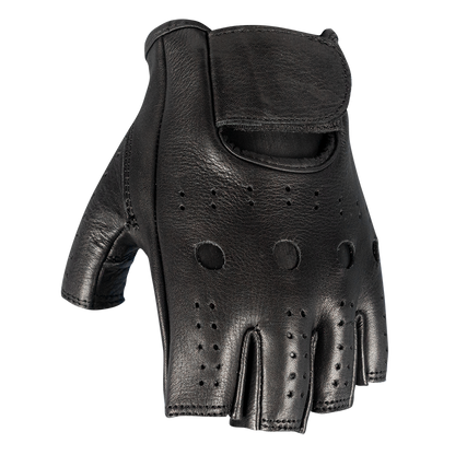 MOTODRY FINGERLESS GLOVE BLACK
