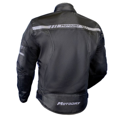 MOTODRY SUMMER-VENT JACKET BLACK