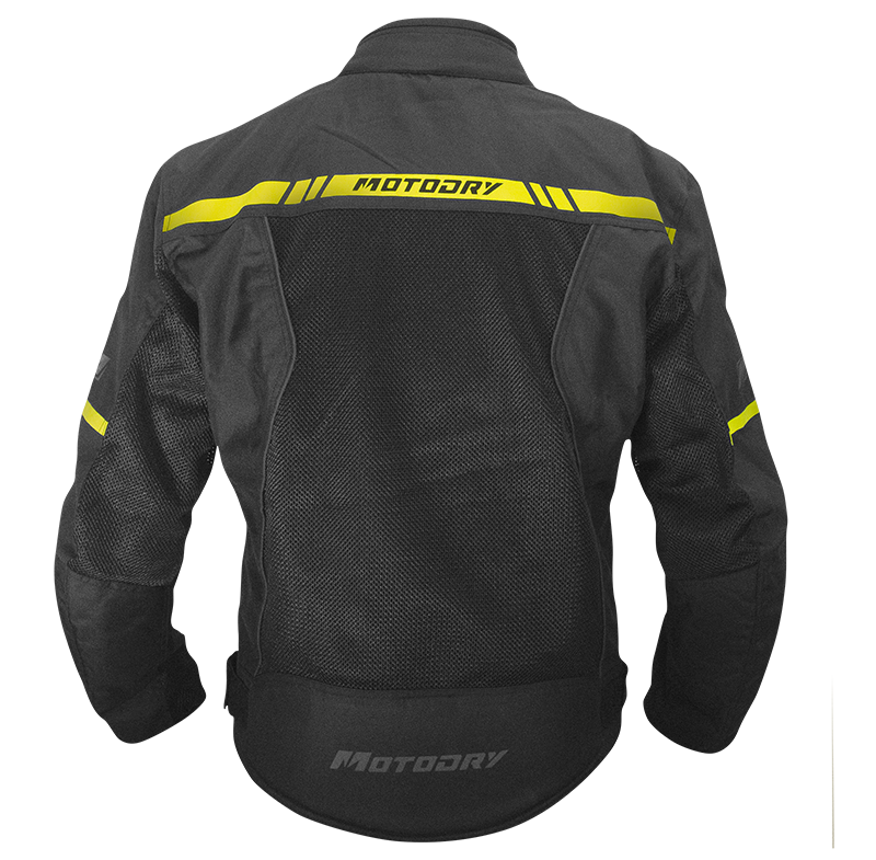 MOTODRY SUMMER-VENT JACKET BLACK HI-VIS