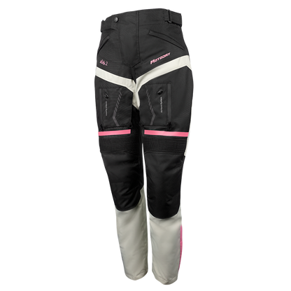MOTODRY RALLYE 2 PANTS BLACK/GREY/MAGENTA