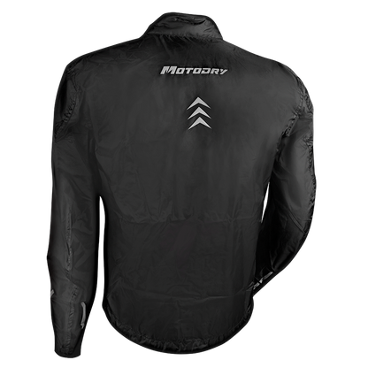MOTODRY ULTRA VENT RAIN JACKET BLACK