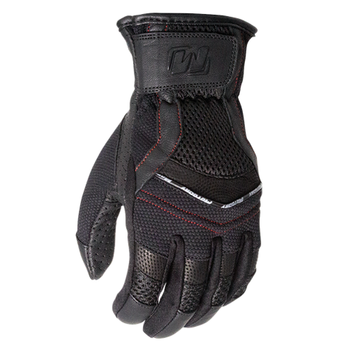 MOTODRY SUMMER VENTED GLOVES BLACK