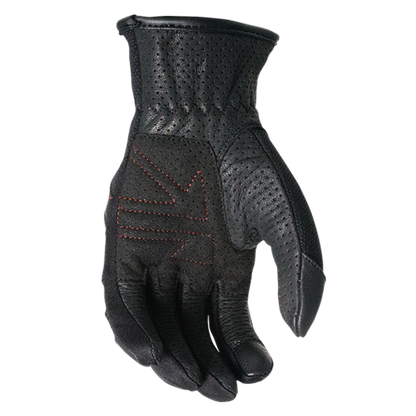 MOTODRY SUMMER LADIES VENTED GLOVES BLACK