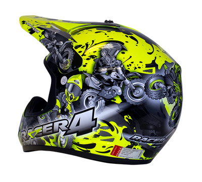 RXT RACER 4 KIDS FLURO YELLOW