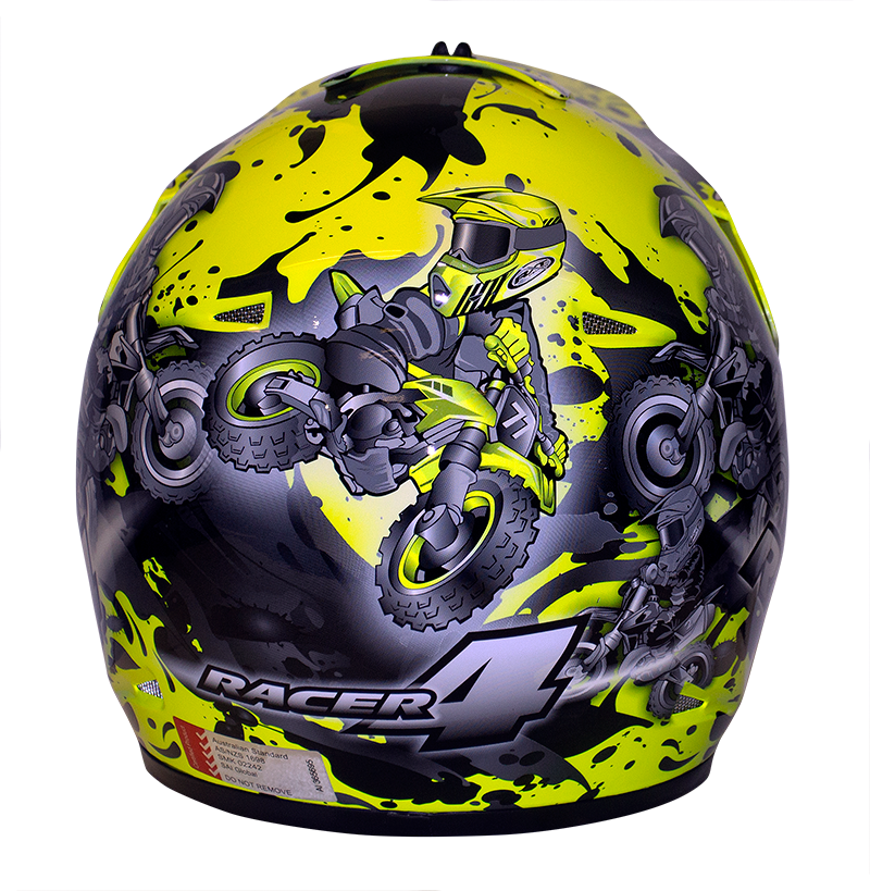 RXT RACER 4 KIDS FLURO YELLOW