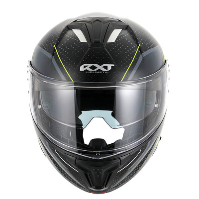 RXT 918 FLIP-UP FUSION MATT BLACK GREY FLURO