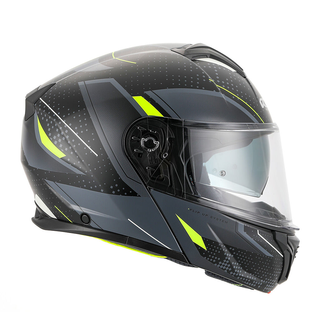 RXT 918 FLIP-UP FUSION MATT BLACK GREY FLURO