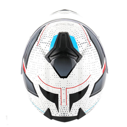 RXT 918 FLIP-UP FUSION GLOSS WHITE BLACK RED