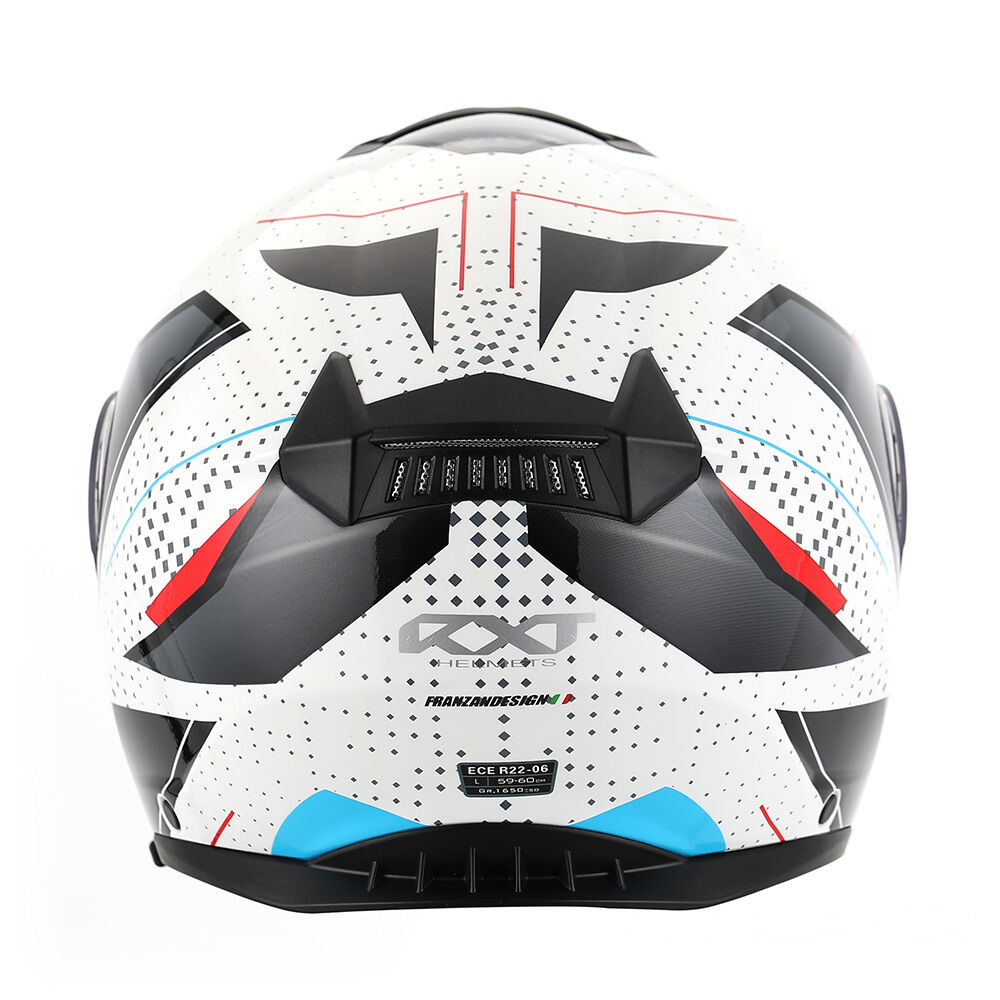 RXT 918 FLIP-UP FUSION GLOSS WHITE BLACK RED