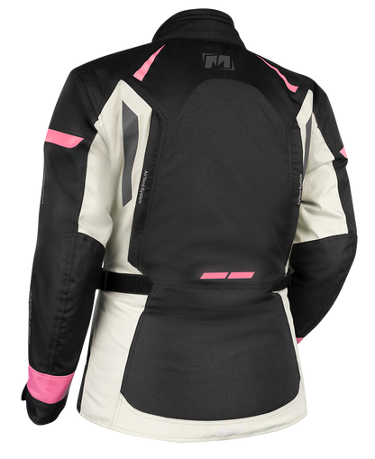 MOTODRY RALLYE 2 JACKET BLACK/GREY/MAGENTA