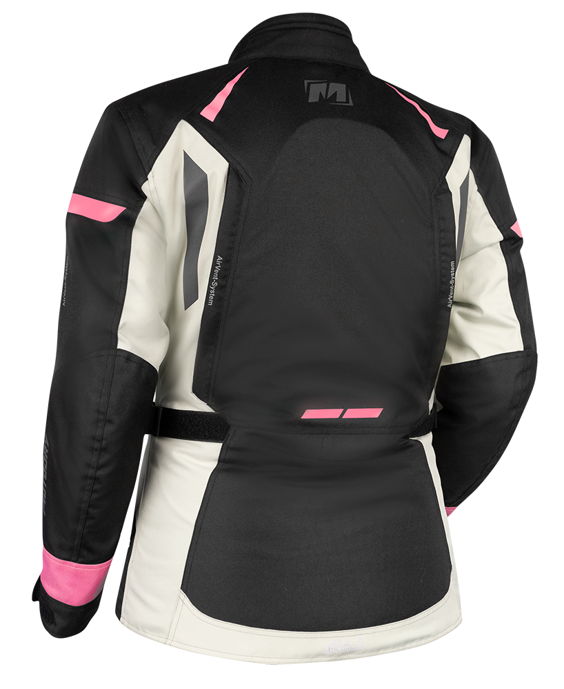 MOTODRY RALLYE 2 JACKET BLACK/GREY/MAGENTA