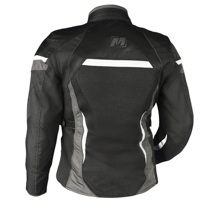 MOTODRY CLIO JACKET BLACK/WHITE