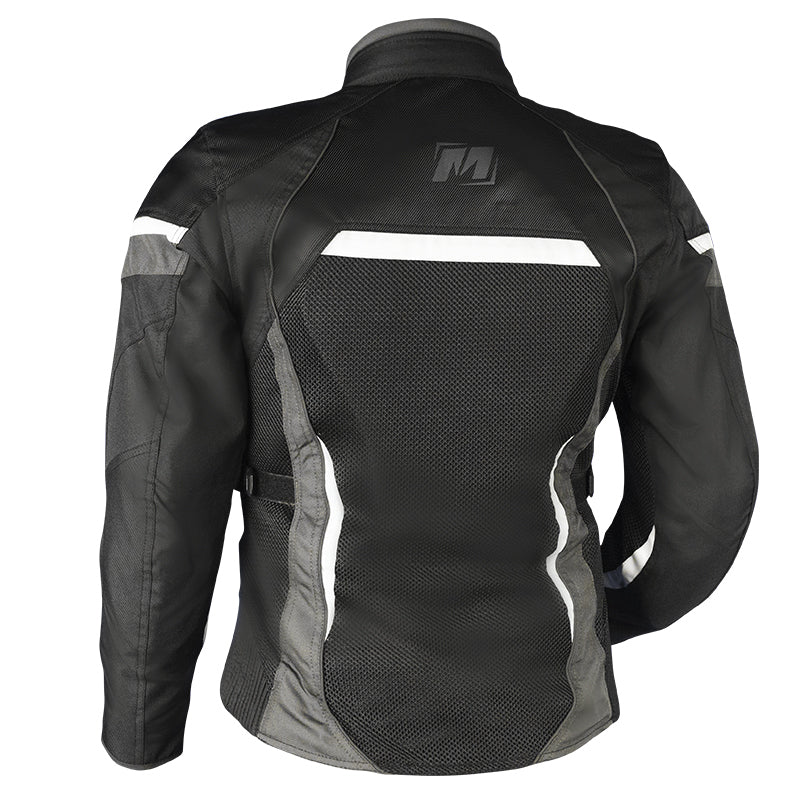 MOTODRY - MOTODRY CLIO JACKET BLACK/WHITE - Shark Leathers