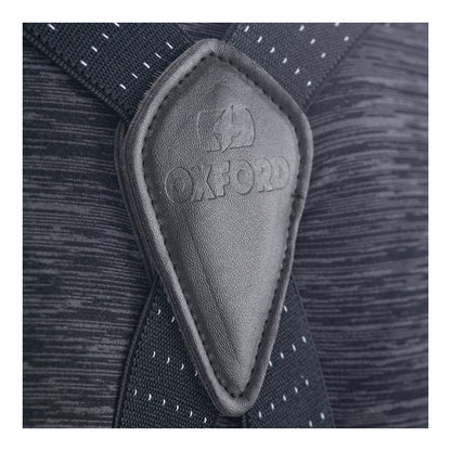 Oxford Riggers Braces Chic Black