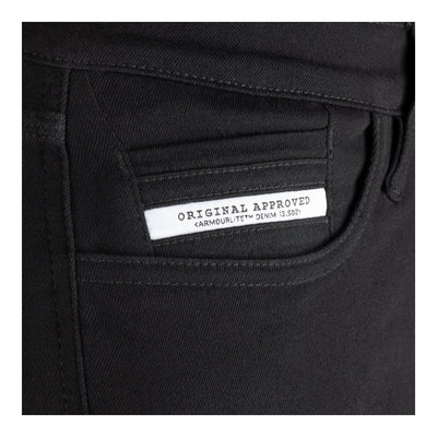 Oxford Super Stretch Men's Jeans - Black (Short)