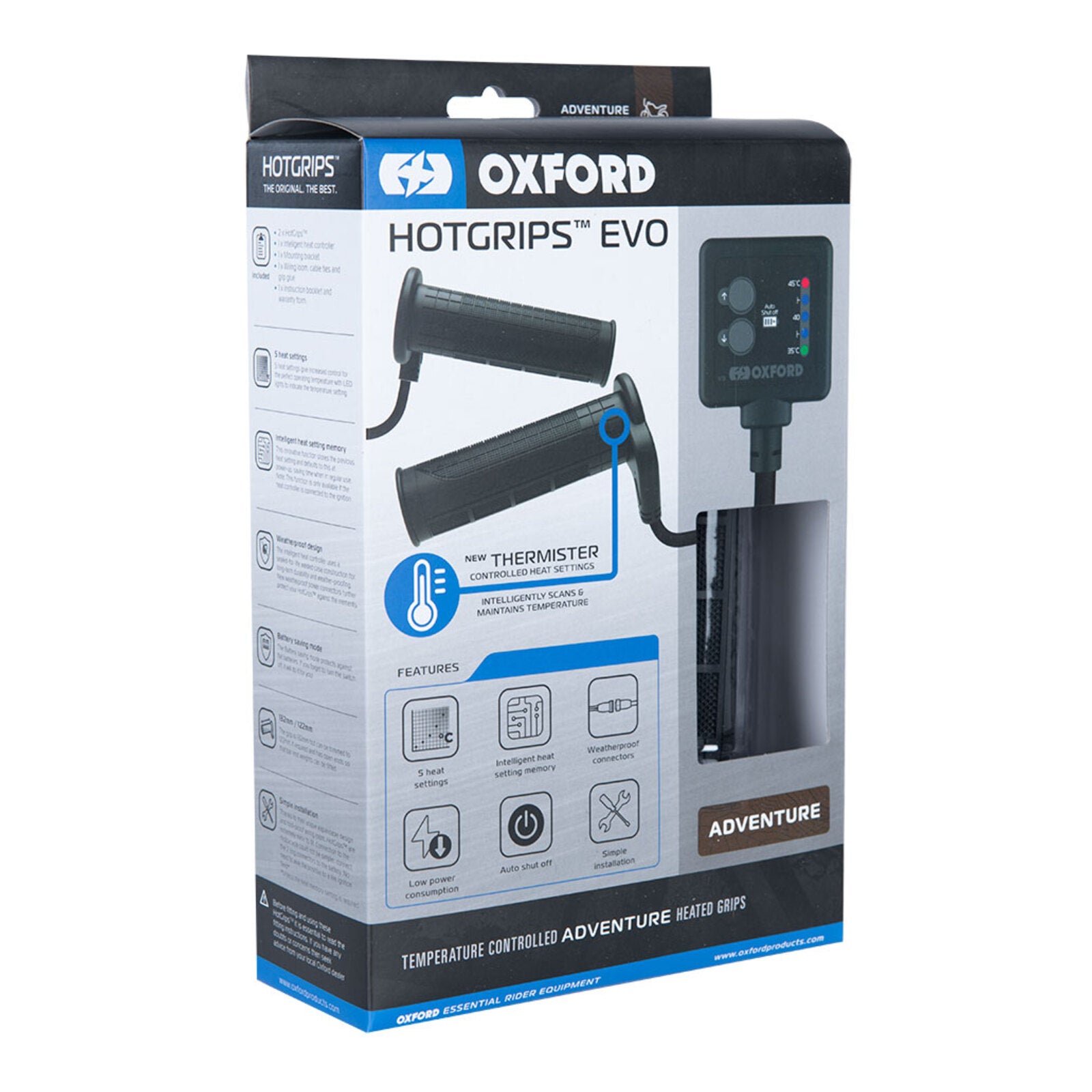 Oxford EVO HotGrips®  Adventure - V9 Thermister Switch