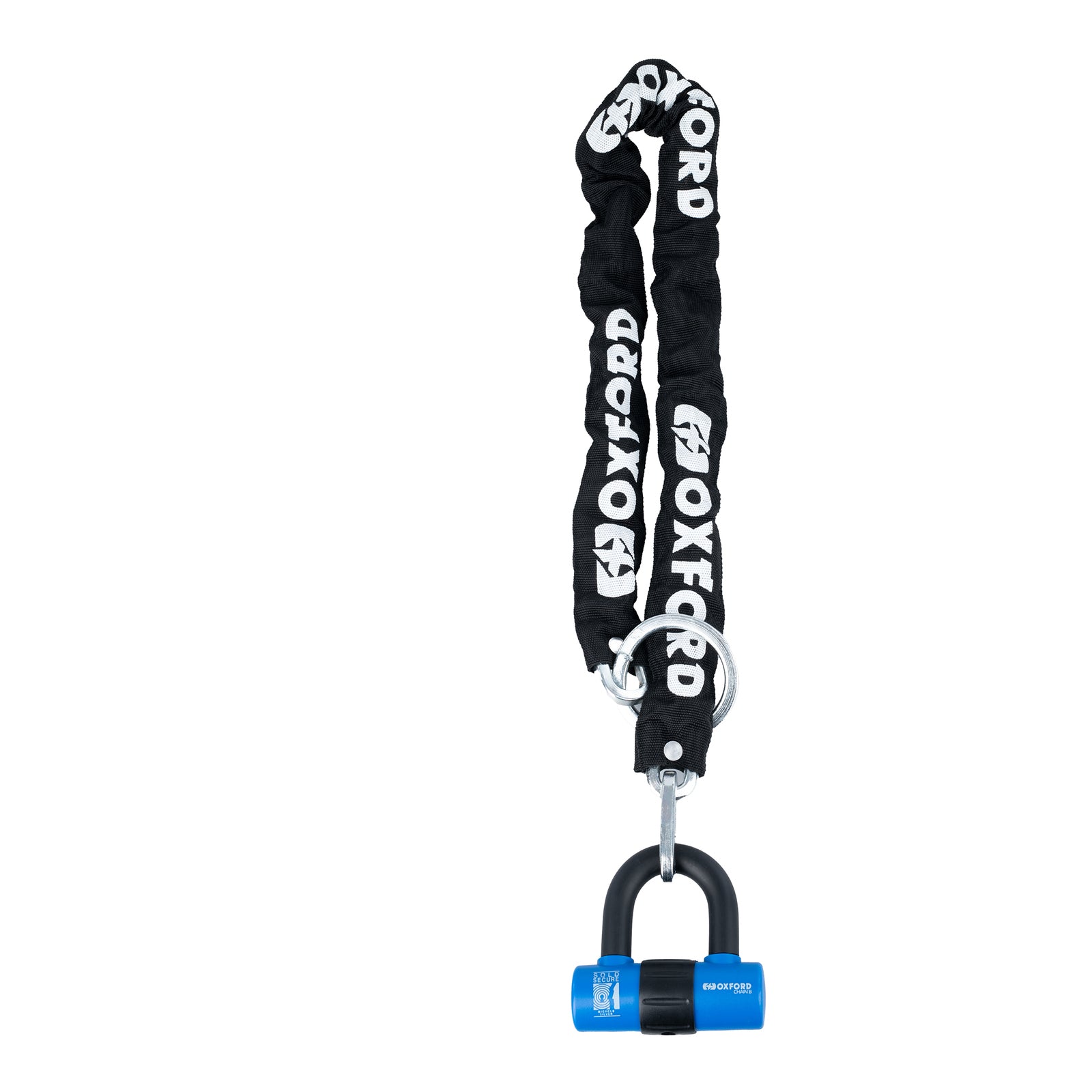 Oxford Chain8 Chain Lock & Mini Shackle 8 mm x 1000 mm
