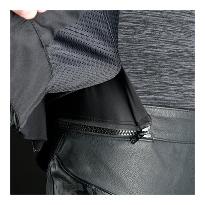 Oxford Nexus 1.0 Leather MS Jacket - Stealth Black