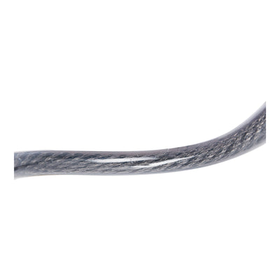 Oxford Bumper Cable Lock 6mm X 600mm - Clear
