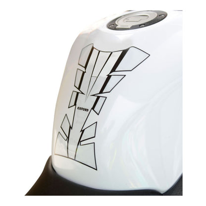 Oxford Sheer Arrow Tank Pad - Silver