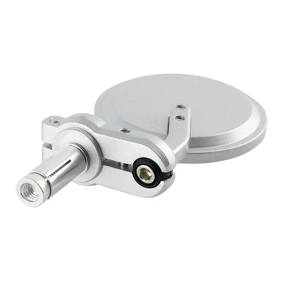 Oxford Bar End Mirrors - Silver (Pair)