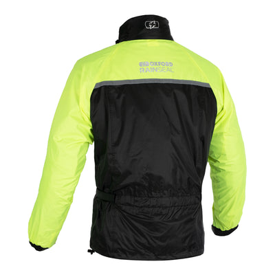 Oxford Rainseal Over Jacket - Black / Fluro