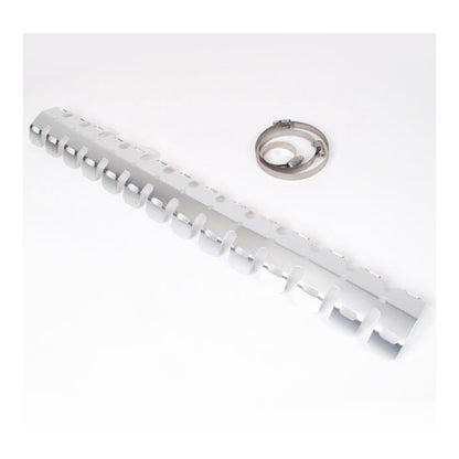 Whites Head Pipe Guard with Clamp - Silver