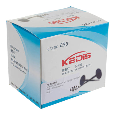 WHITES PUNCTURE REPAIR MAXISEAL ( WITCHES HAT ) 6mm (24/PKT)