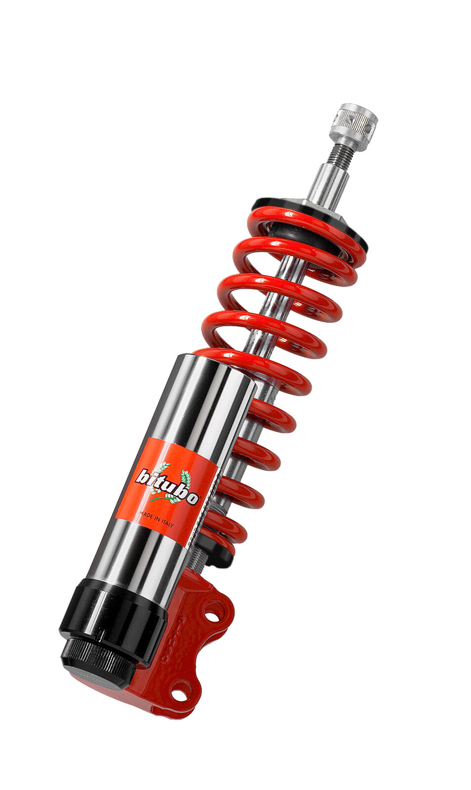 Bitubo YAT01 - Front Mono Shock - Red Spring [Adjustable: Preload, Rebound, Compression]