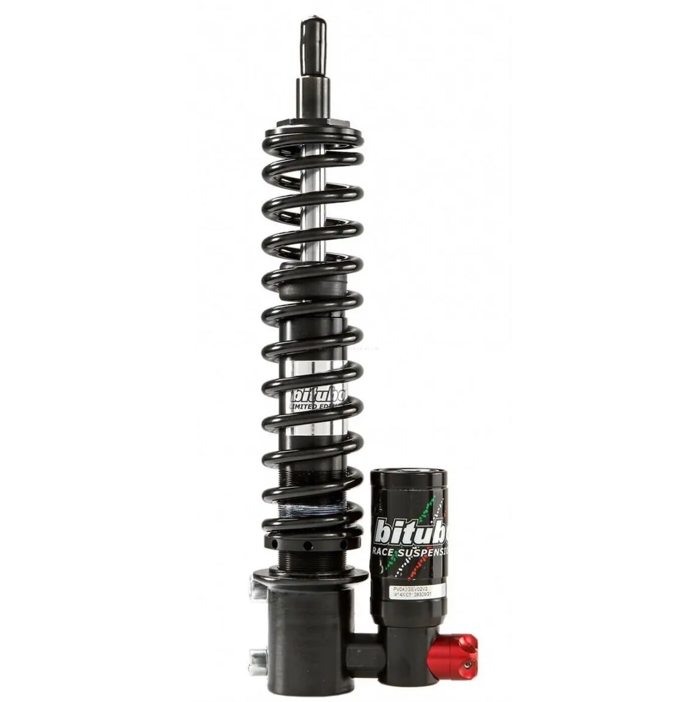 Bitubo GEV02 - Front Mono Shock - Black Spring [Adjustable: Preload, Compression]