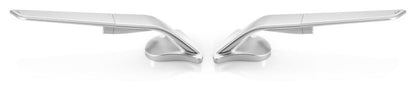 Rizoma Stealth Mirrors Silver for Ducati Panigale V2/V4/S 18-21