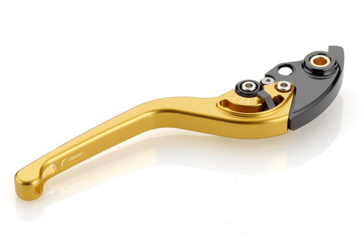 Rizoma RRC Brake Lever Gold for Kawasaki Ninja 600 ZX-6R/Ninja 636 ZX-6R/Ninja 1000 ZX-10R/Z750R/Z900RS/Cafe/Z1000/Z1000SX