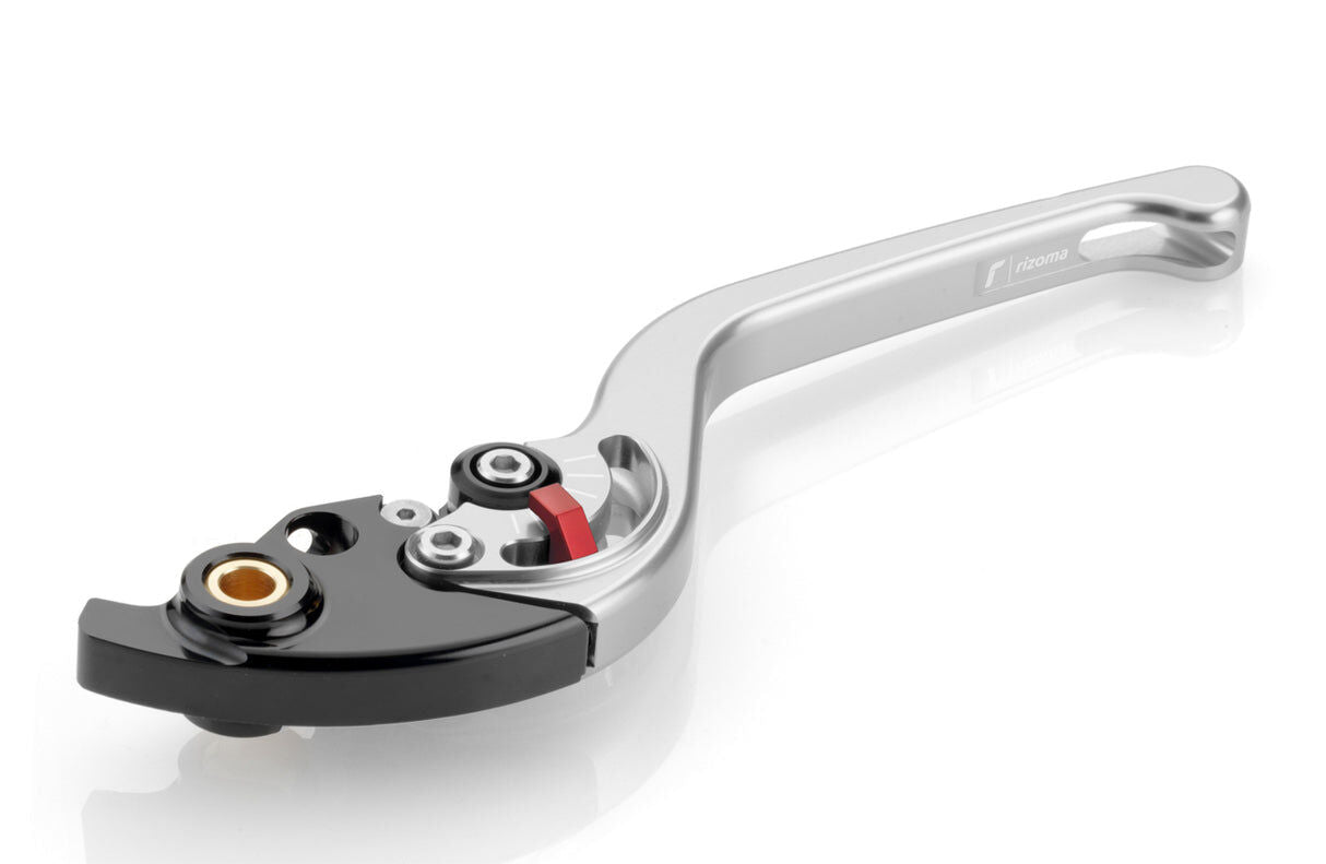 Rizoma RRC Clutch Lever Silver for Kawasaki Ninja 600 ZX-6R/636 ZX-6R/1000 ZX-10R/Versys 1000 ABS/Z750/R/Z800/ABS/Z900/Z1000/SX