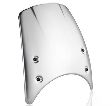 Rizoma Headlight Fairing Silver w/Clip-On Mounting Kit for BMW R NineT