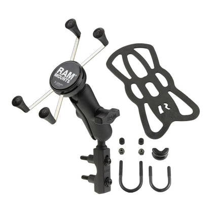 RAM X-Grip Large Phone Mount with Brake / Clutch Reservoir Base